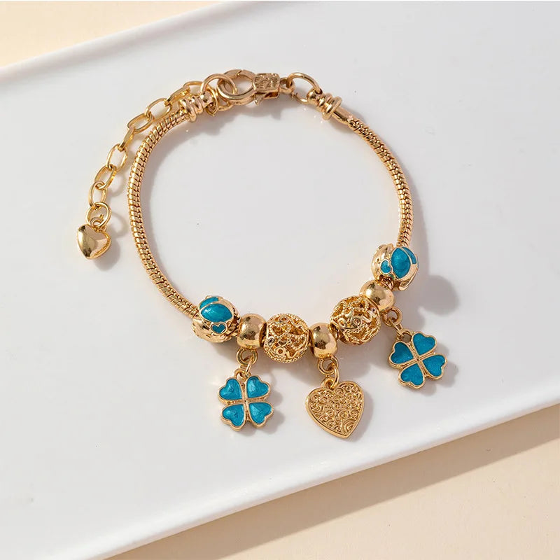 Stainless Steel Bracelet with Charms | 100+ Custom Options