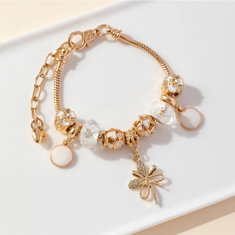 Stainless Steel Bracelet with Charms | 100+ Custom Options