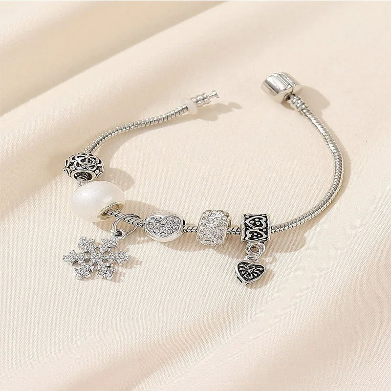 Stainless Steel Bracelet with Charms | 100+ Custom Options